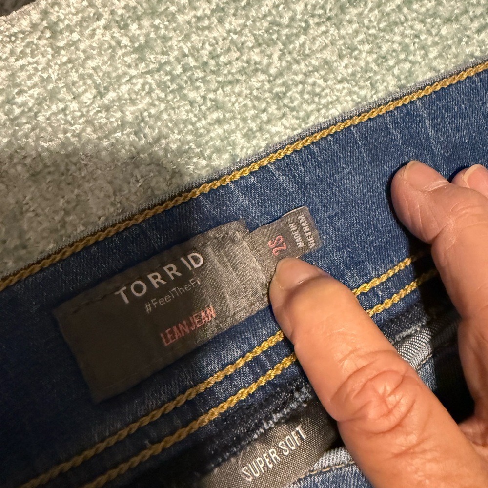 Torrid Blue Lean Jeans for Women